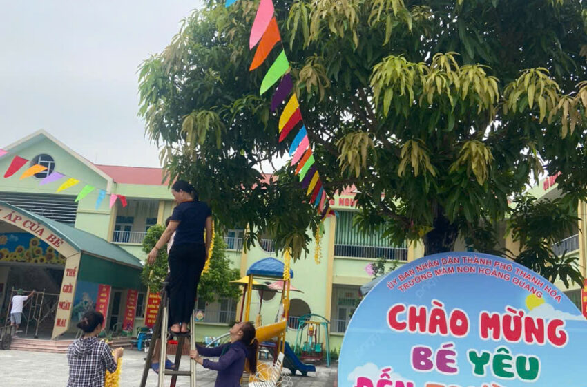  CÔNG TÁC CHUẨN BỊ NGÀY TỰU TRƯỜNG